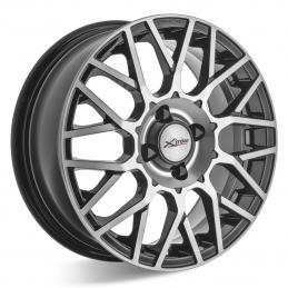 X`trike X-132 6x15 PCD4x100 ET46 DIA 60.1  BK/FP